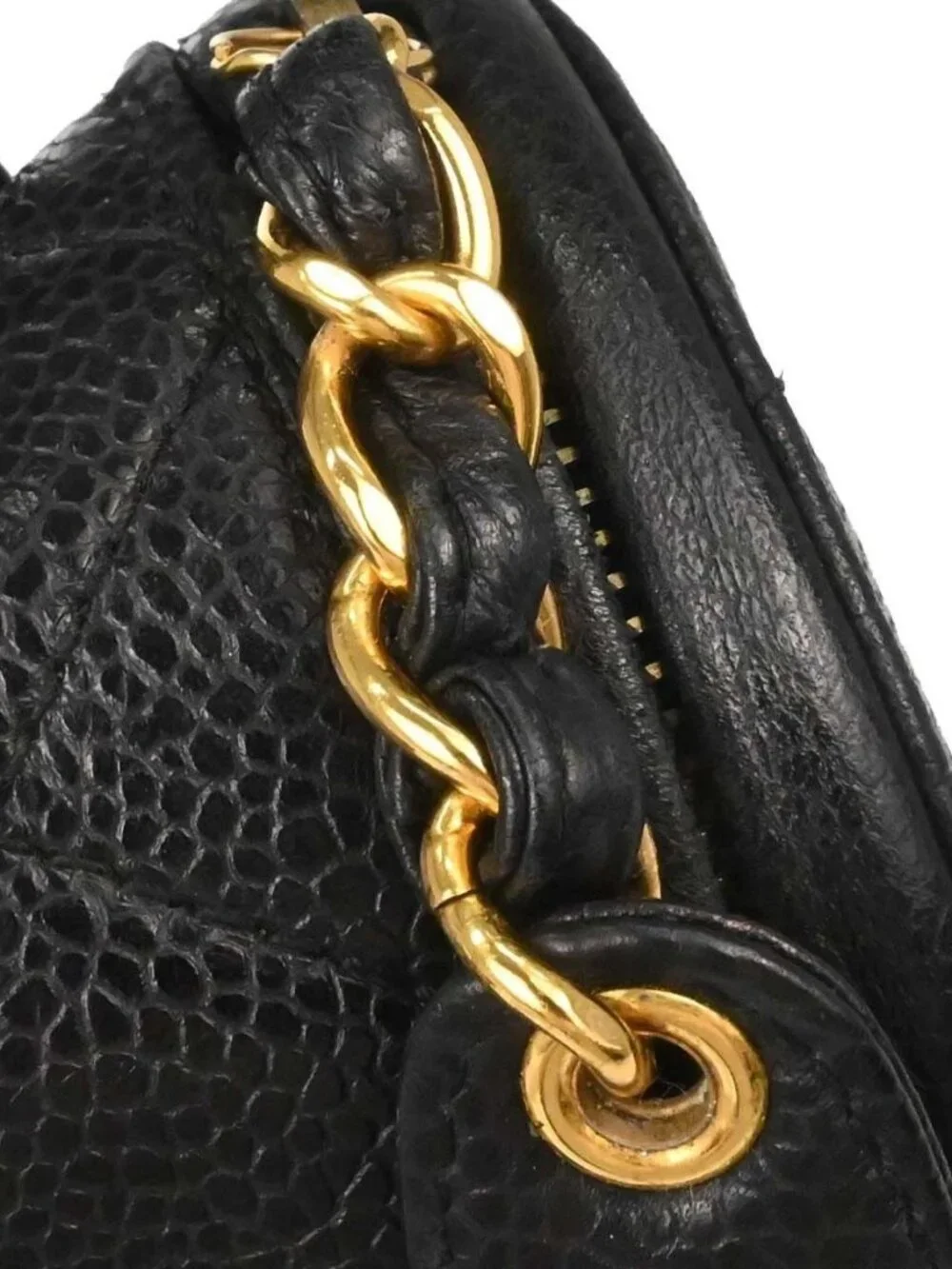 Chanel Black Calfskin Waist Bum Bag #80/32 168605